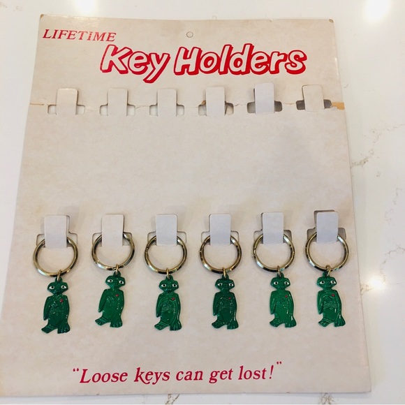 Vintage* 1980’’s E.T (Extraterrestrial) Keychain Rare To Find New. - Picture 4 of 4